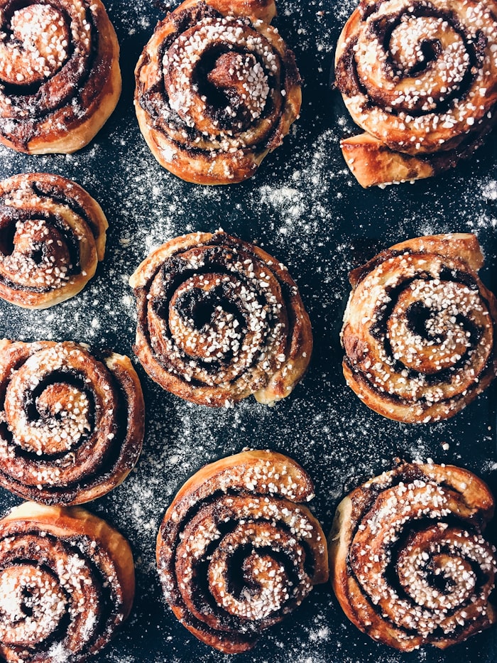 Brioches roulées à la cannelle